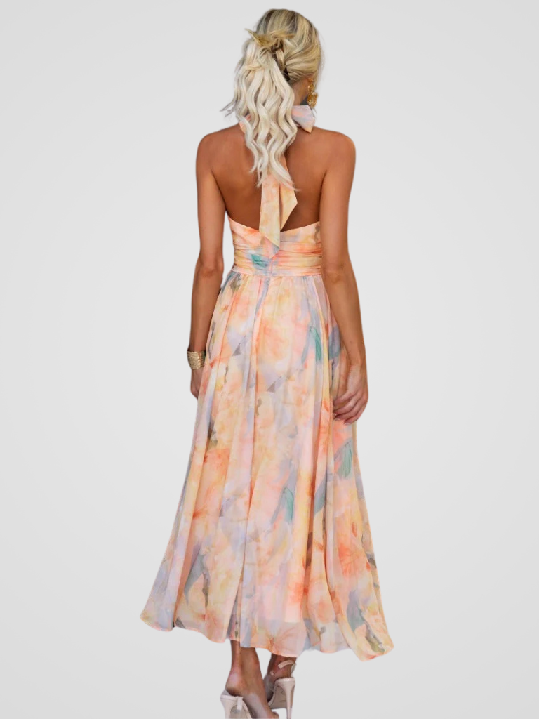 Veloura™ | Blossom Midi Dress