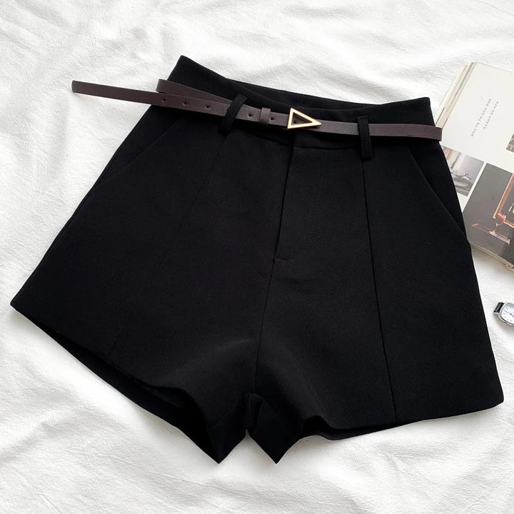 RACHELLE™ – Sleek High-Waist Shorts