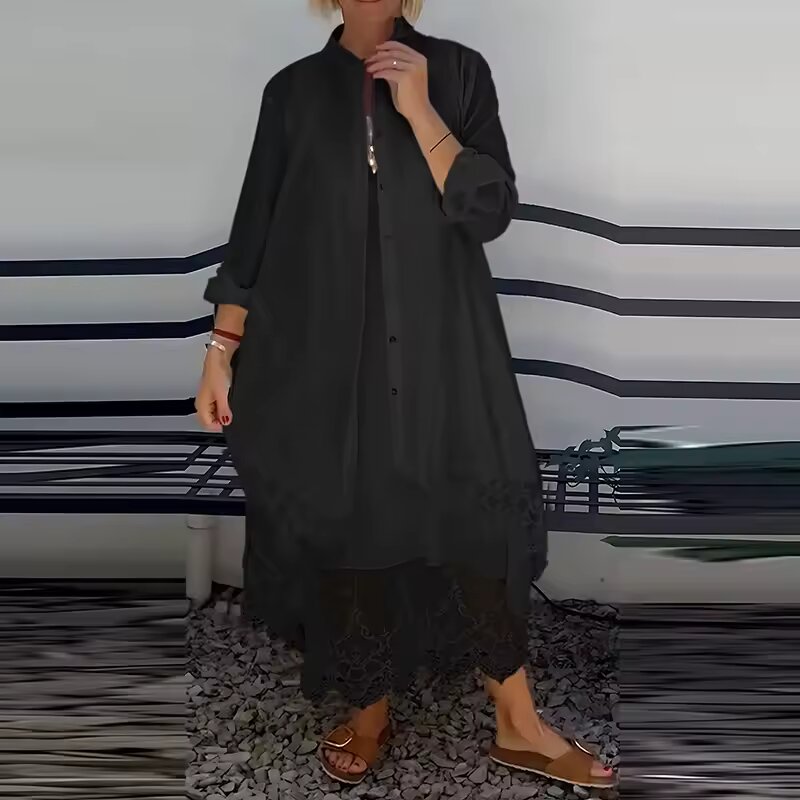 ALMERAY - ELEGANT LACE DRESS SET