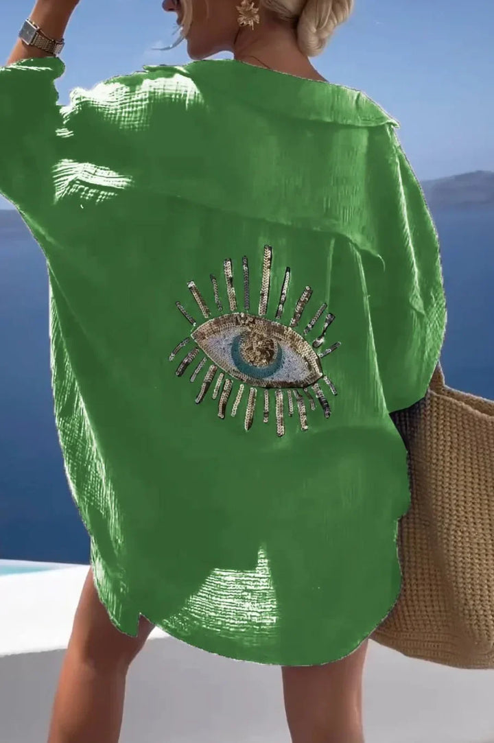 Isaiah - Sequin Embellished Blouse