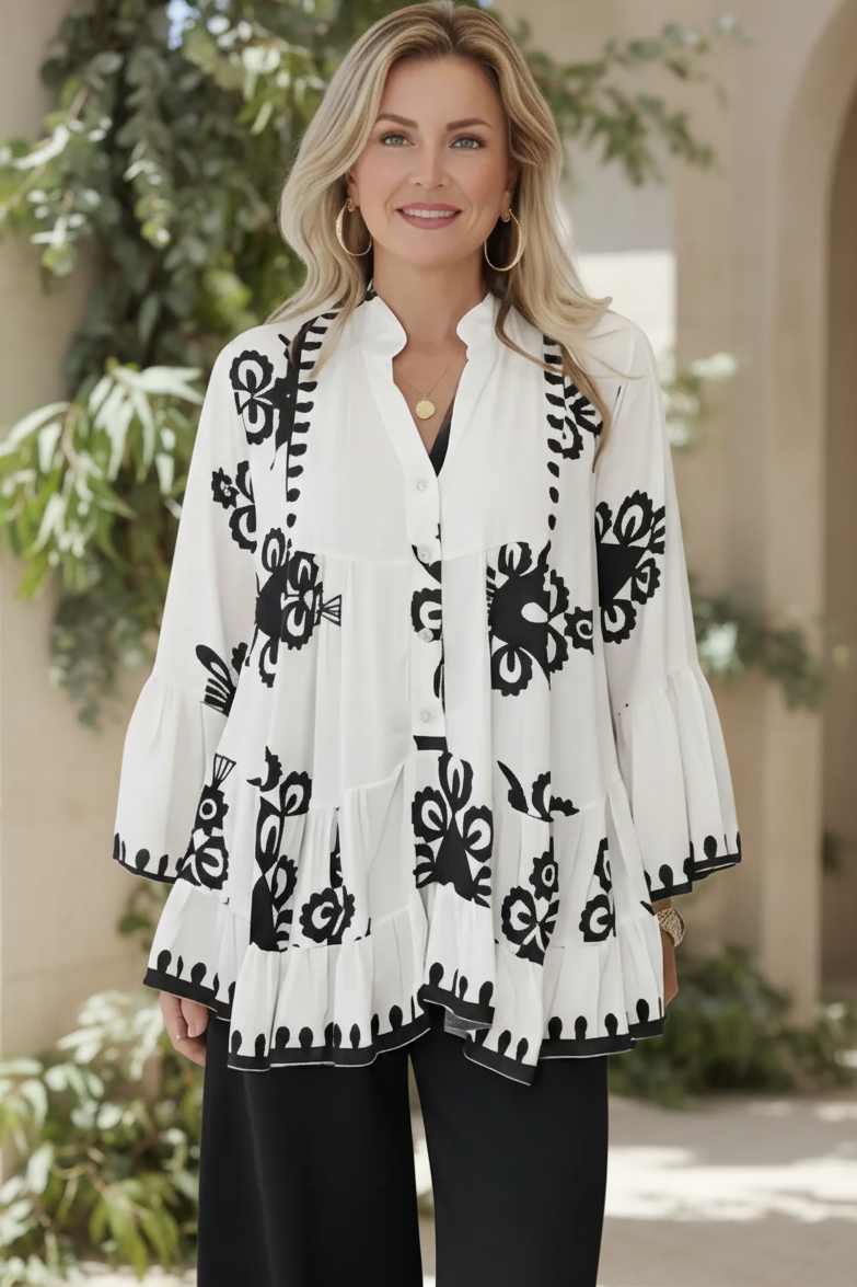 JORDANA - COASTAL BOHO TOP