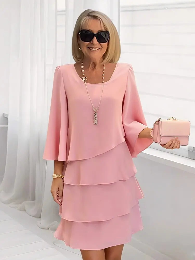 Serenelle™ | Timeless Layered Party Dress