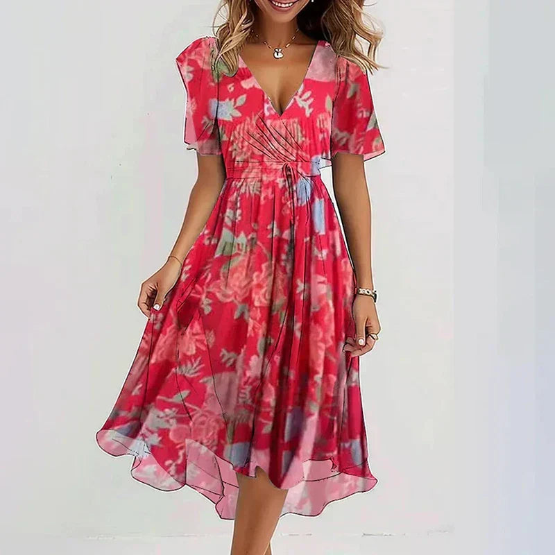 Viviana | Vibrant Colorblock Dress