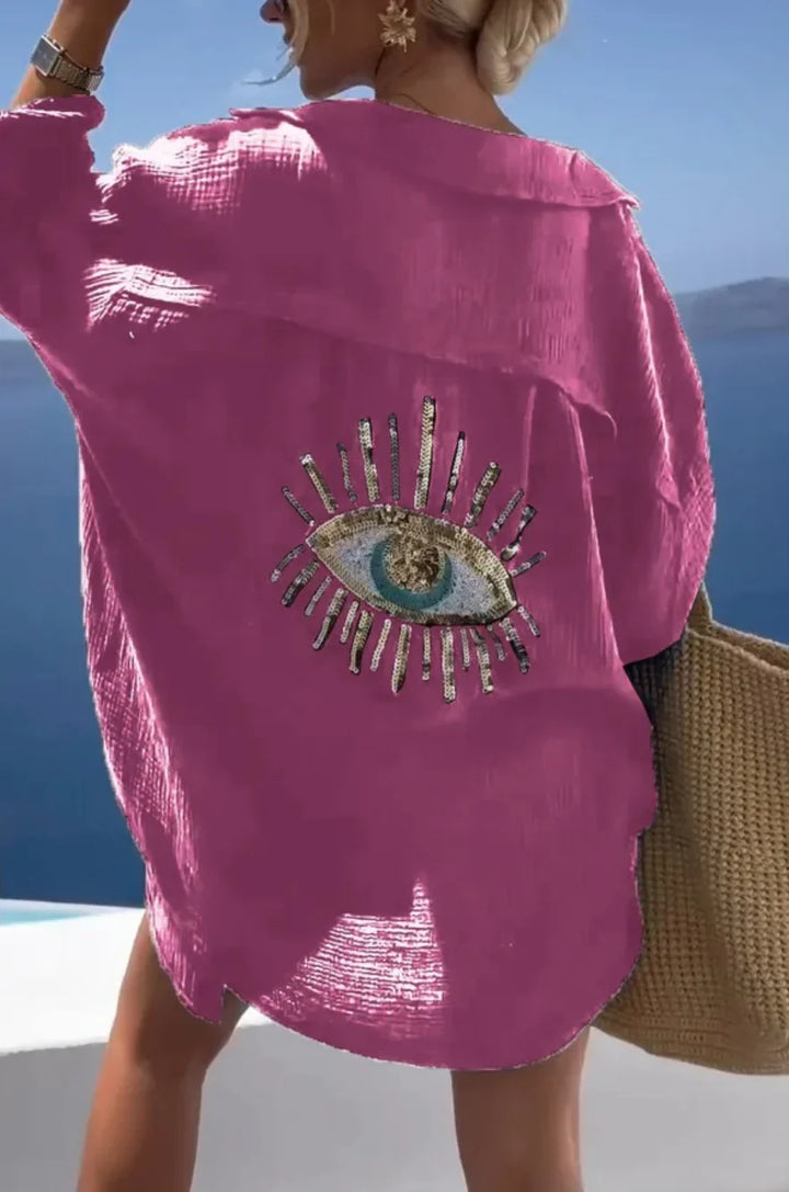 Isaiah - Sequin Embellished Blouse