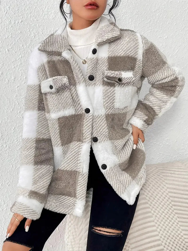 Drew™ | Winter Checkered Coat
