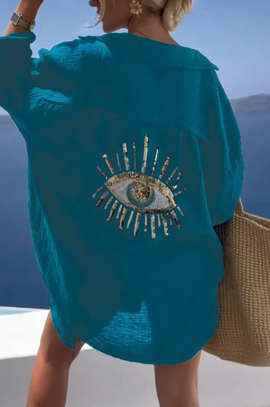 Isaiah - Sequin Embellished Blouse