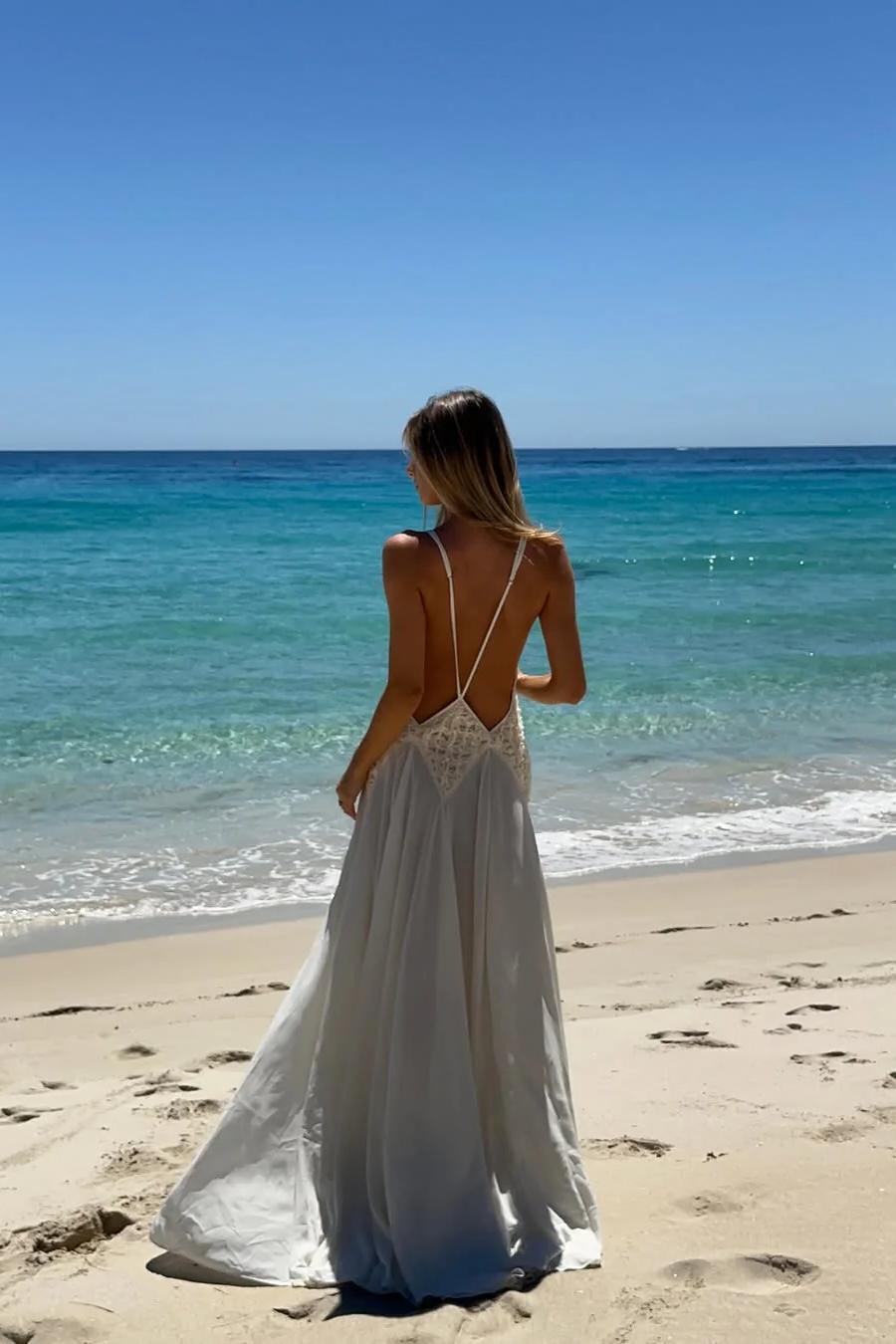 Lavinia™ | Plunging V Maxi Dress