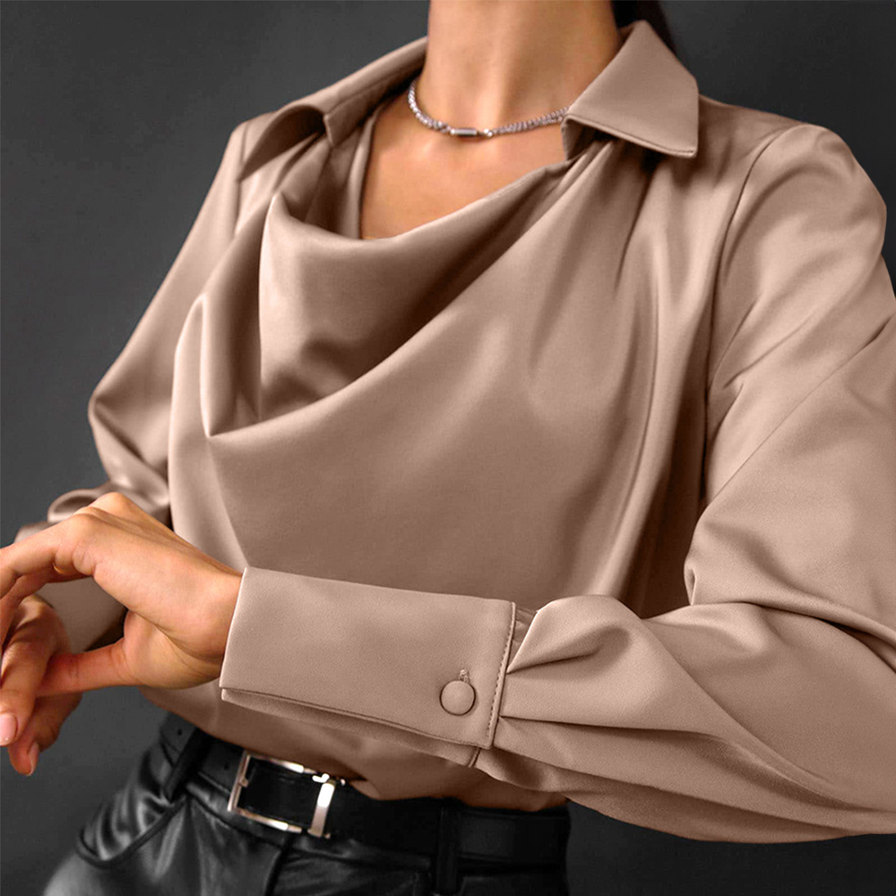 Selene - Luxe Satin Blouse.