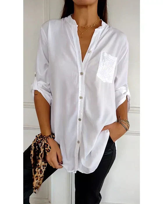 Elaine - Casual Chic Glamour Top