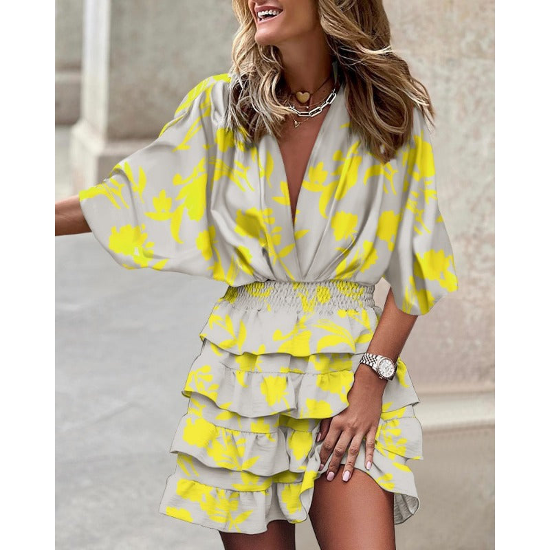 Soraya | Elegant Floral Dress