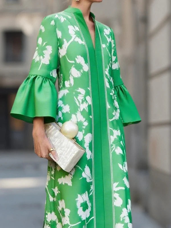 SAVINÉ™ | Bohemian Floral Maxi Dress