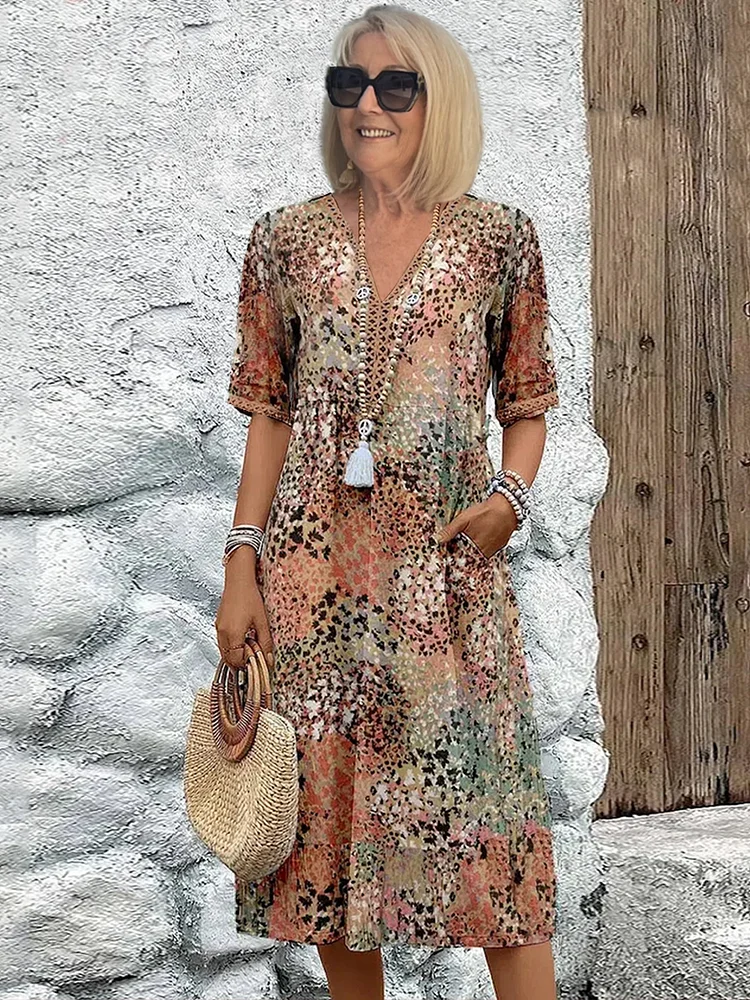 Nova™ | Boho Floral Maxi