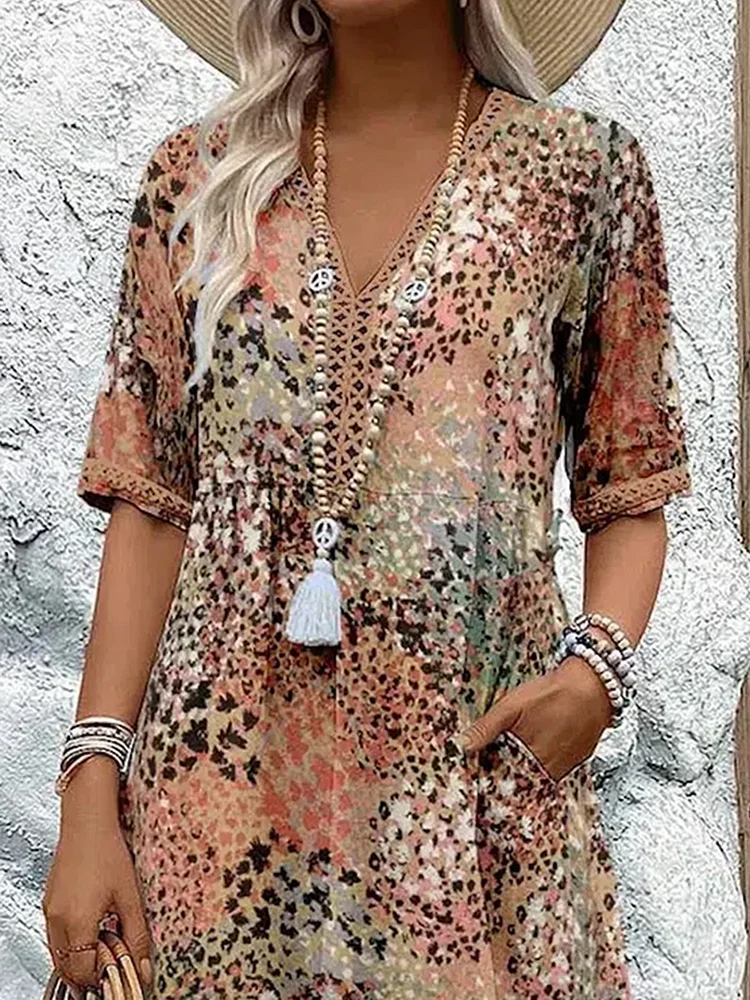 Nova™ | Boho Floral Maxi