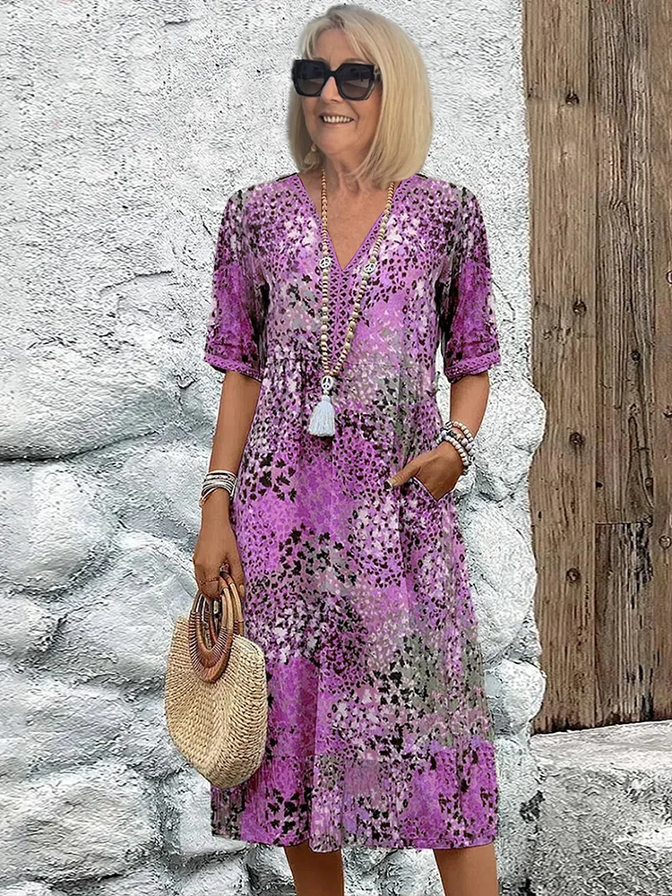 Nova™ | Boho Floral Maxi