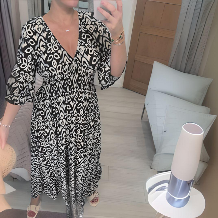 Solana™ | Free-Spirit Print Dress