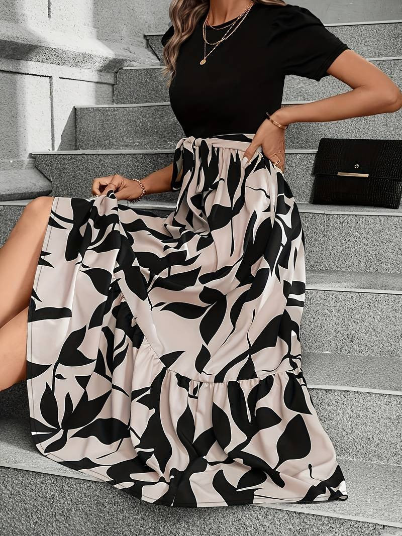 Mariella - Floral print dress for women