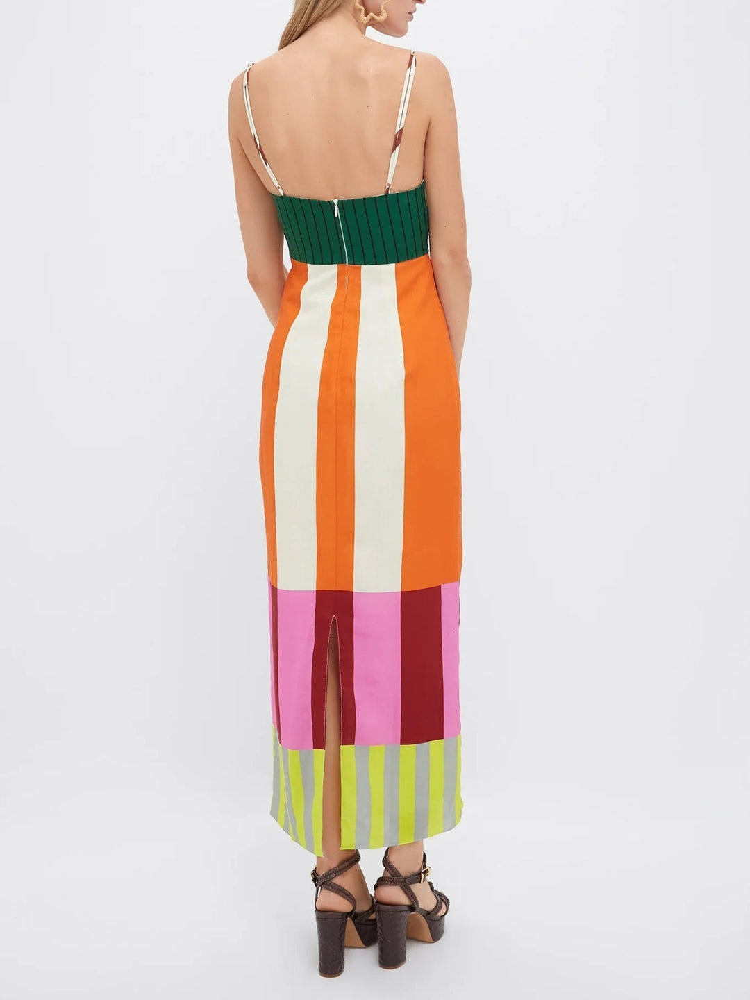 Paloma™ | Elegant Multicolor Maxi Dress
