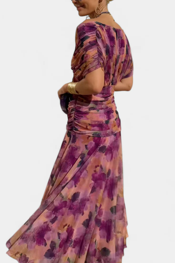 Avyra™ | Luxe V-Neck Dress