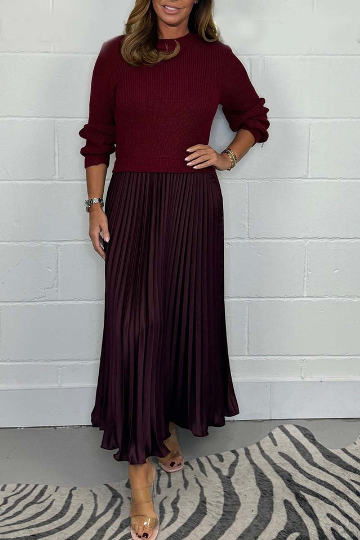 Talina™ | Refined Pleated Dress Set