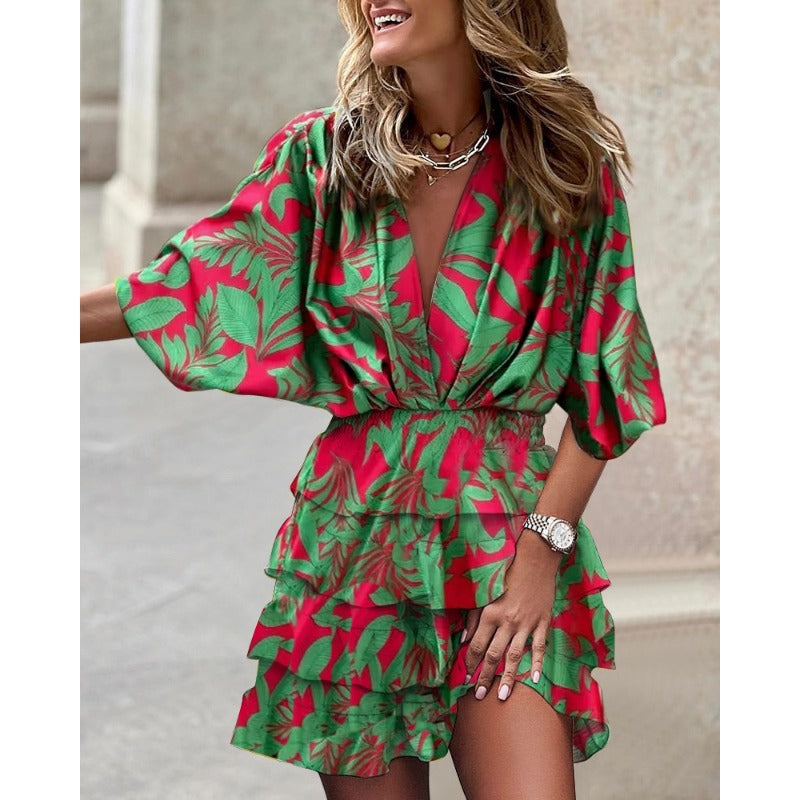 Soraya | Elegant Floral Dress