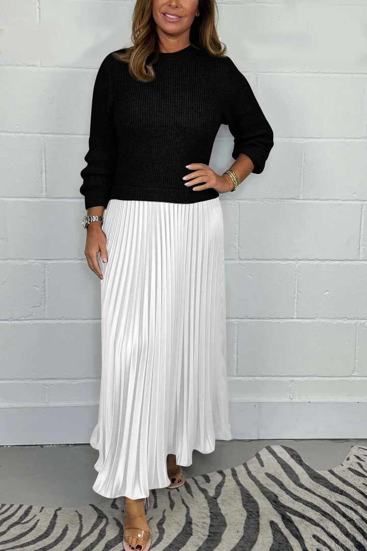 Talina™ | Refined Pleated Dress Set
