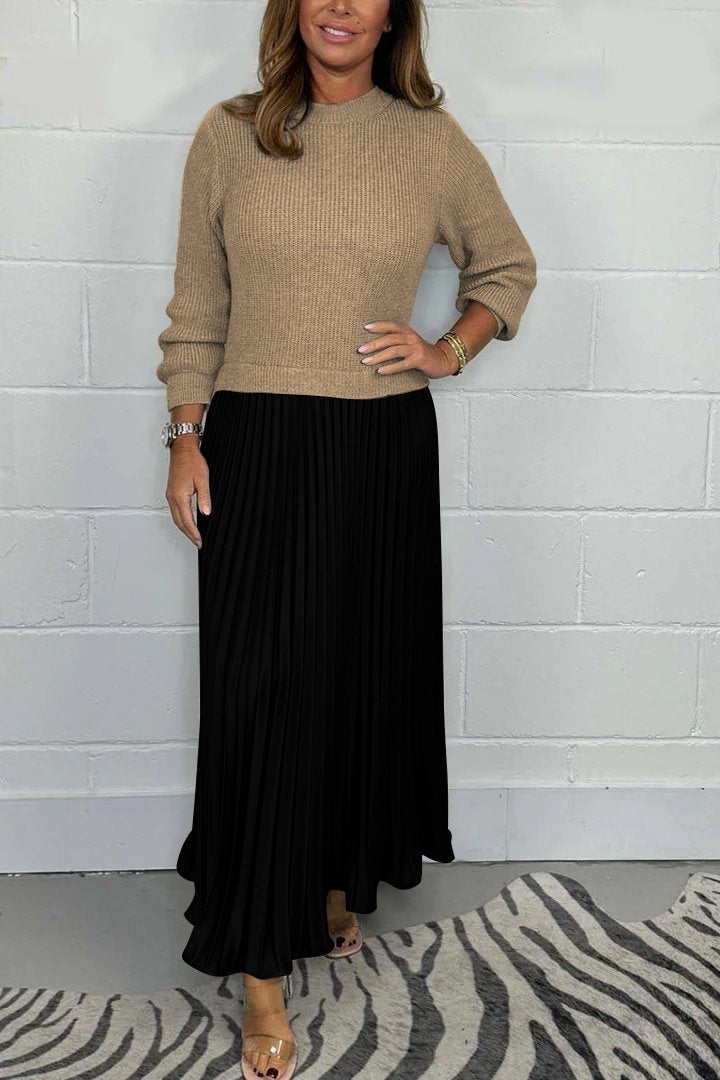 Talina™ | Refined Pleated Dress Set