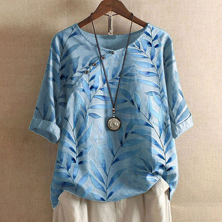 Eloise | Retro Blossom Floral Shirt