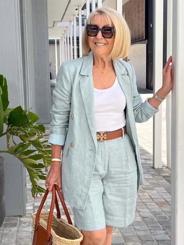 Zyvella™ | Petal Blazer Set