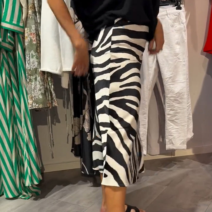 Women's Knot Blouse™ | Midi Skirt Set