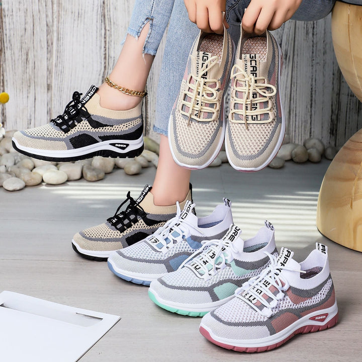 Women's Casual Lace-Up Running Shoes