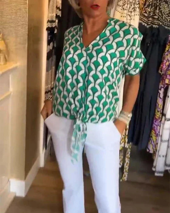 Stella™ - Casual Pattern Top