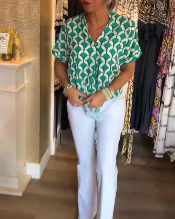 Stella™ - Casual Pattern Top