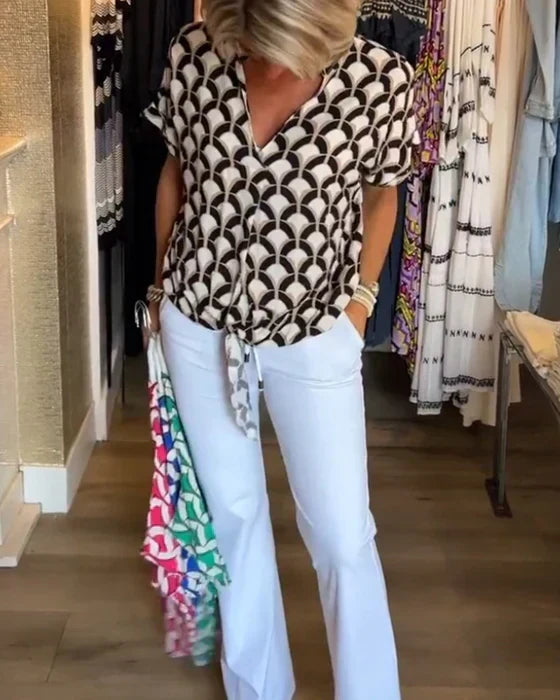 Stella™ - Casual Pattern Top