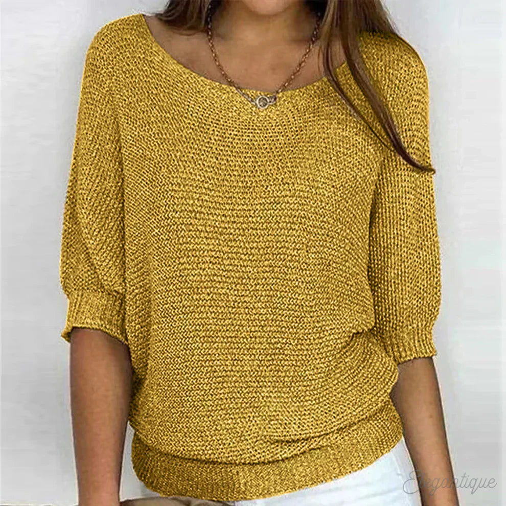 Eunice™ - Relaxed Premium Knit Top
