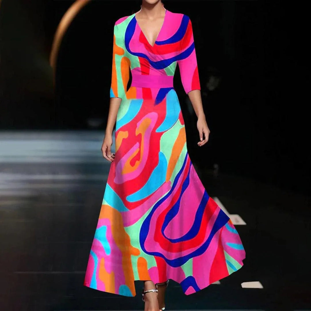 Emily™ | Graceful Printed Dress