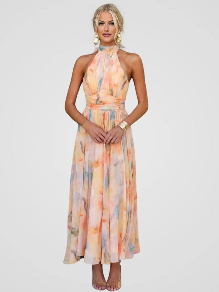 Veloura™ | Blossom Midi Dress